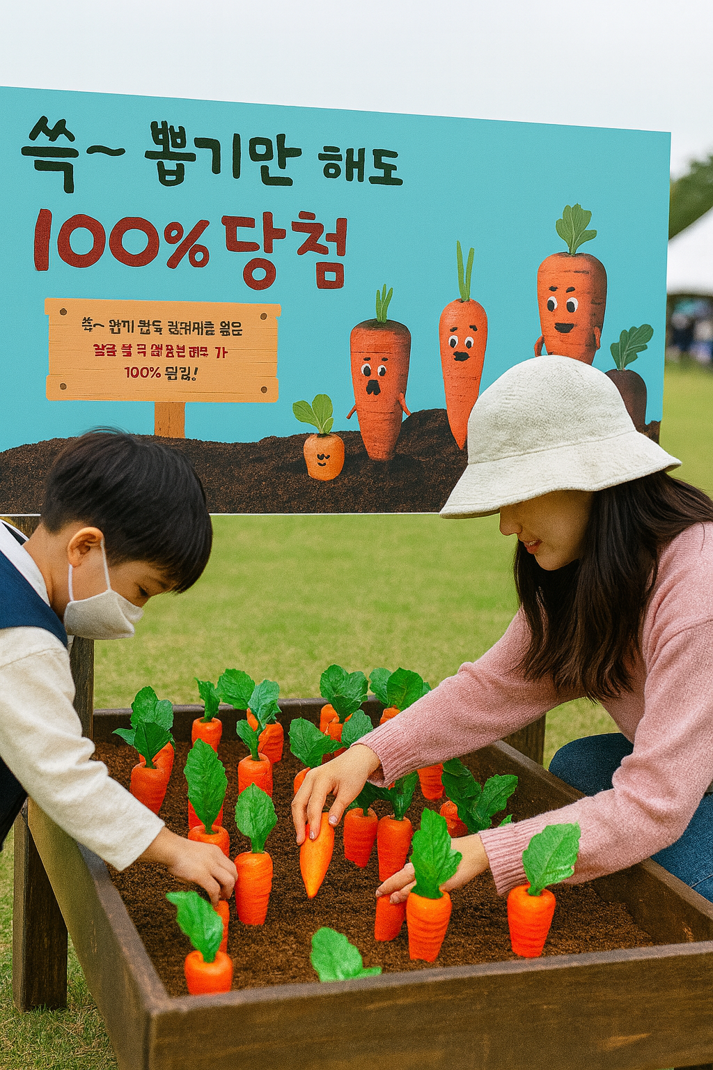 스탬프 로드 투어 & 당근 가챠