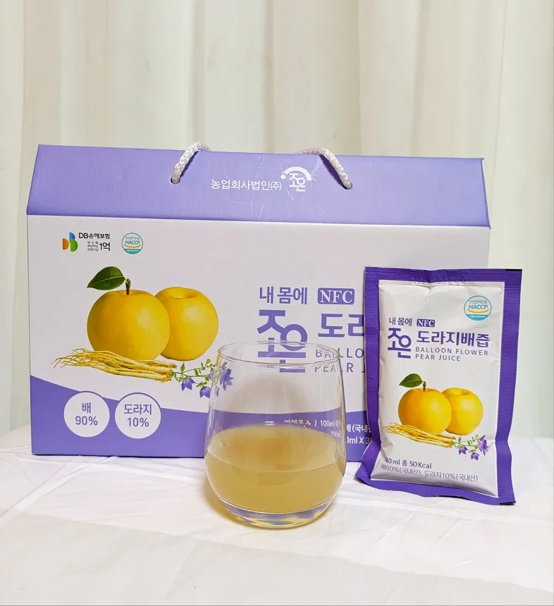 착즙 배도라지즙 이미지